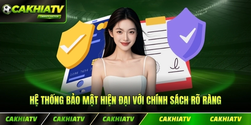 Hệ thống bảo mật hiện đại với chính sách rõ ràng từng điều trên sàn